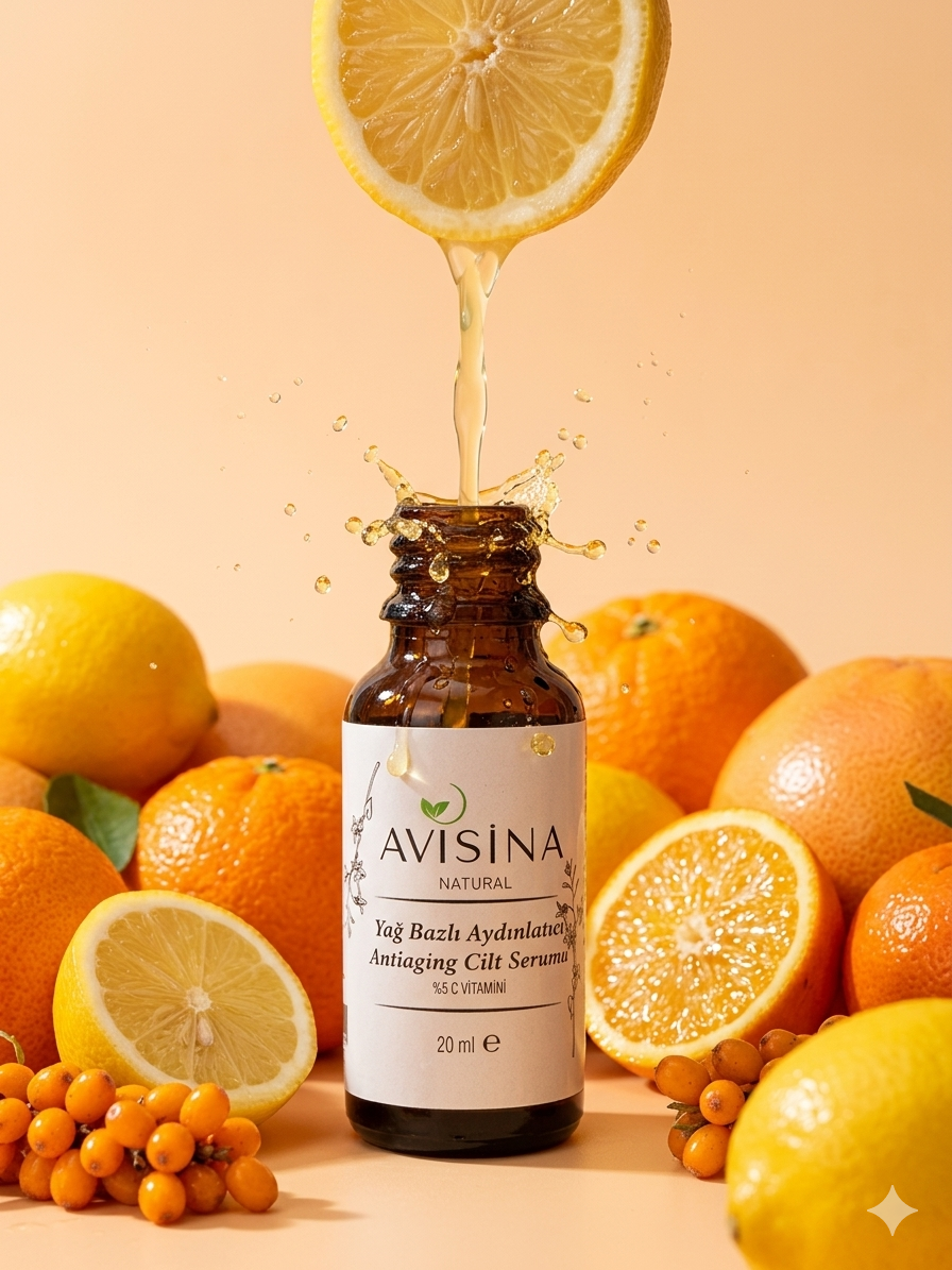 YAĞ BAZLI AYDINLATICI ANTIAGING CİLT SERUMU 20 ml