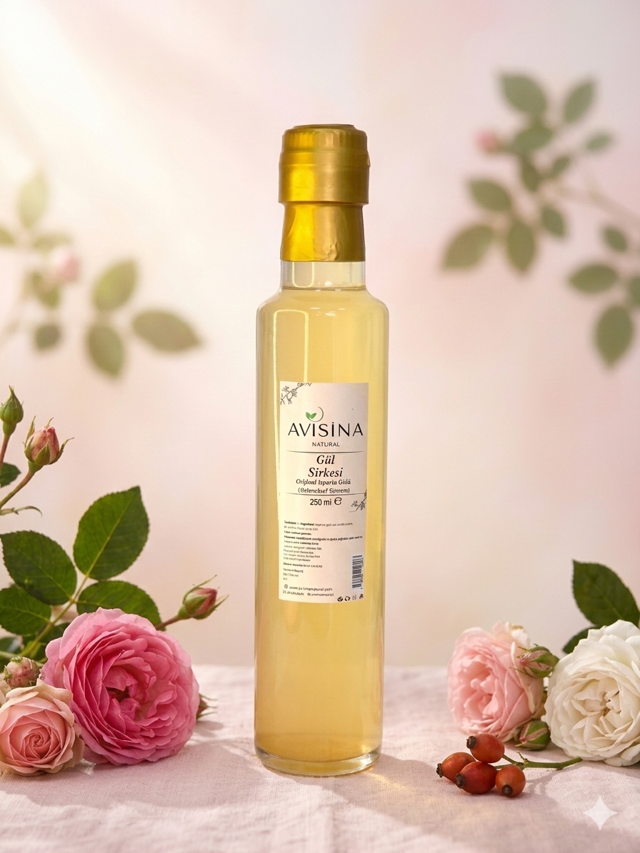 Gül Sirkesi (ıspata,doğal,geleneksel,analı) 250 ml