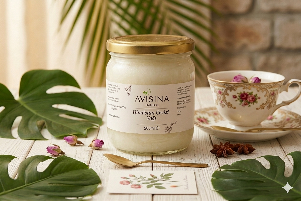 HİNDİSTAN CEVİZİ YAĞI 200 ml e (kozmetiğe uygun)