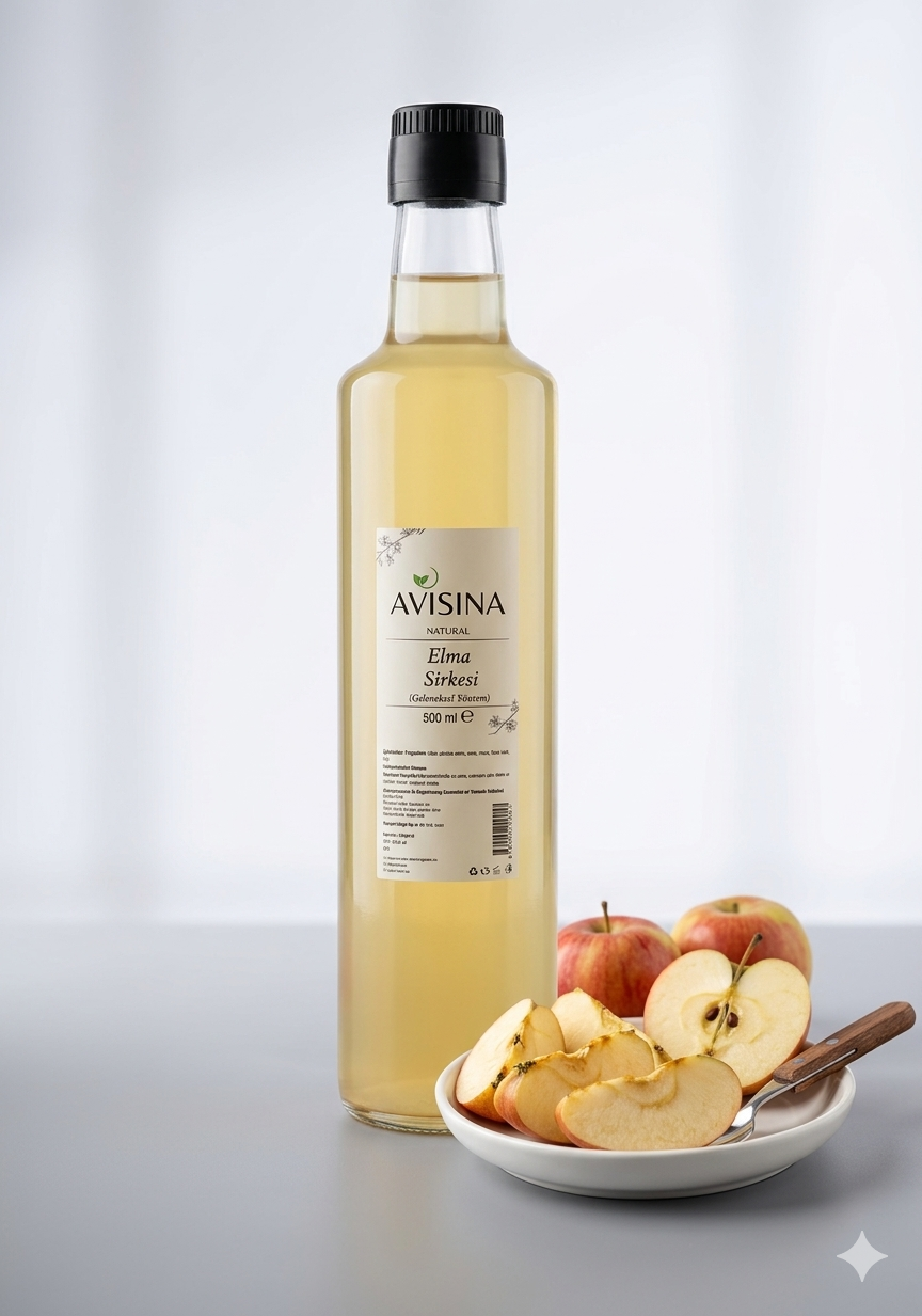 Elma Sirkesi (doğal,geleneksel,analı) 500 ml
