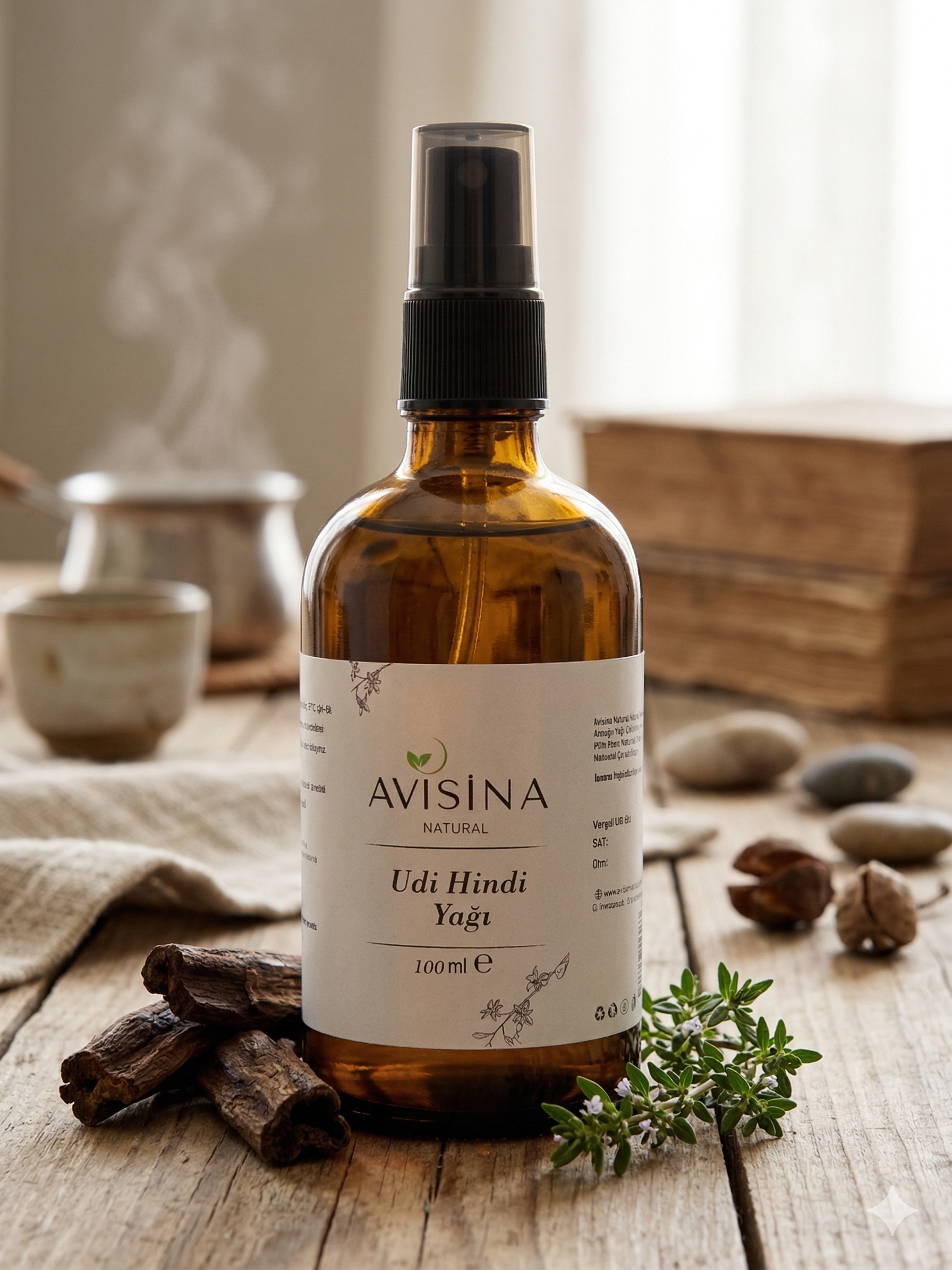 UDİ HİNDİ YAĞI 100 ml e (Soğuk Sıkım Sızma Zeytinyağında)