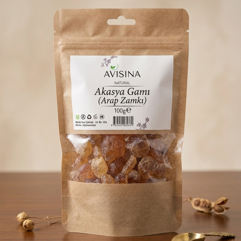 Akasya Gamı (Arap Zamkı ) 80 gr e