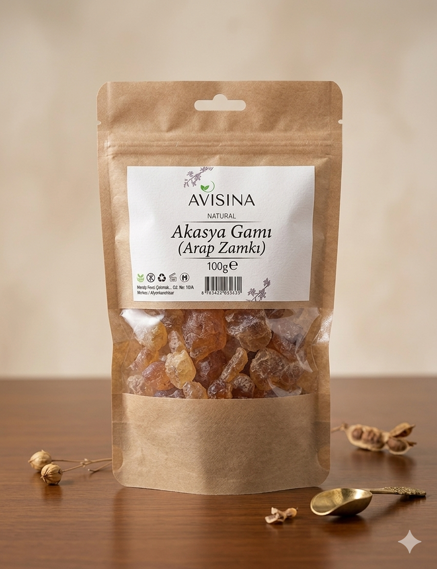 Akasya Gamı (Arap Zamkı ) 80 gr e