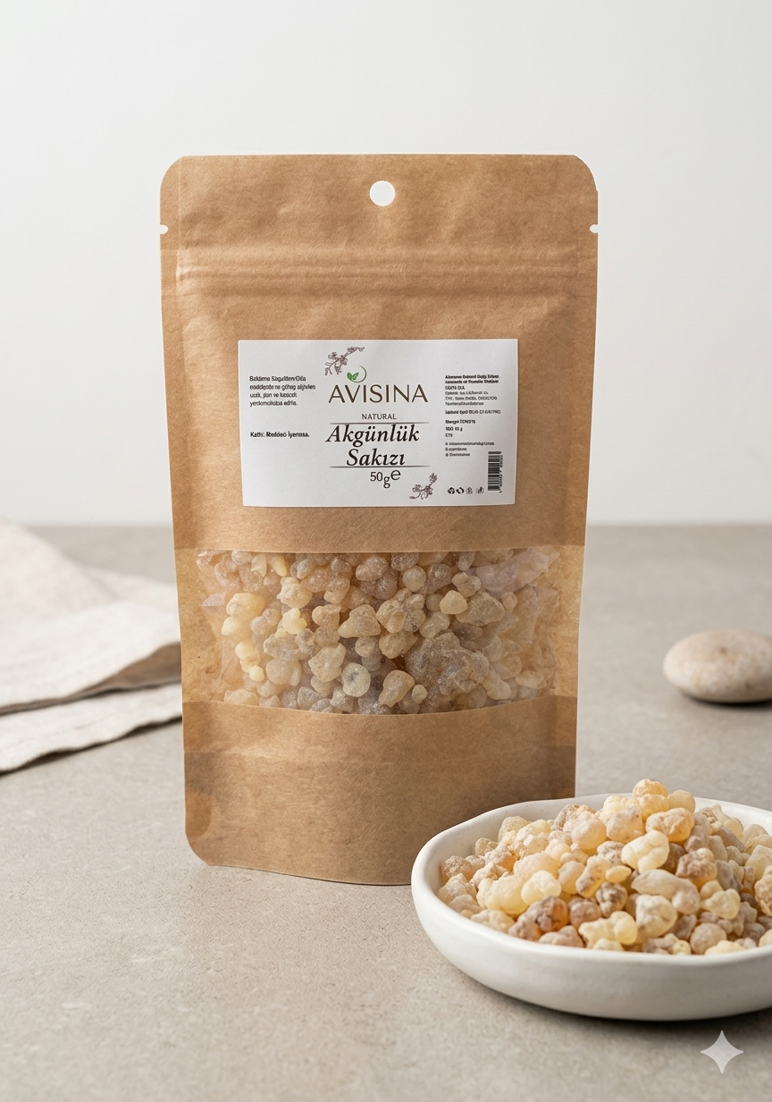 Akgünlük sakızı 50 gr e