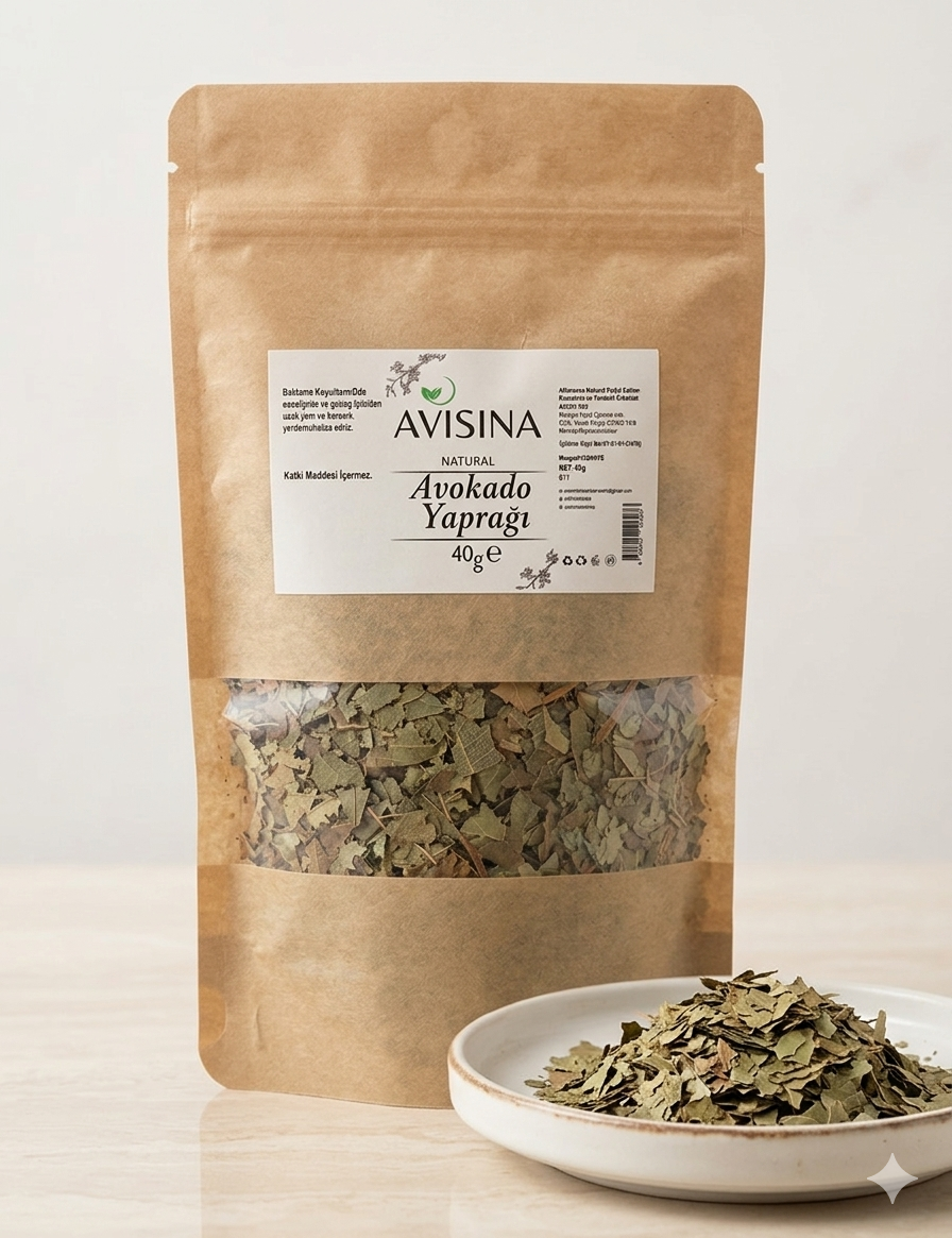 Avakado Yaprağı 40 gr e