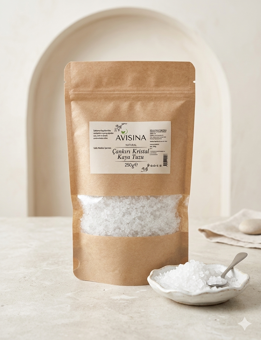 Çankırı Kristal Kaya Tuzu 250 gr e